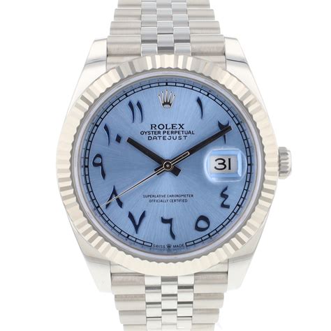 rolex with roman and arabic numerals|rolex datejust 41mm arabic dial.